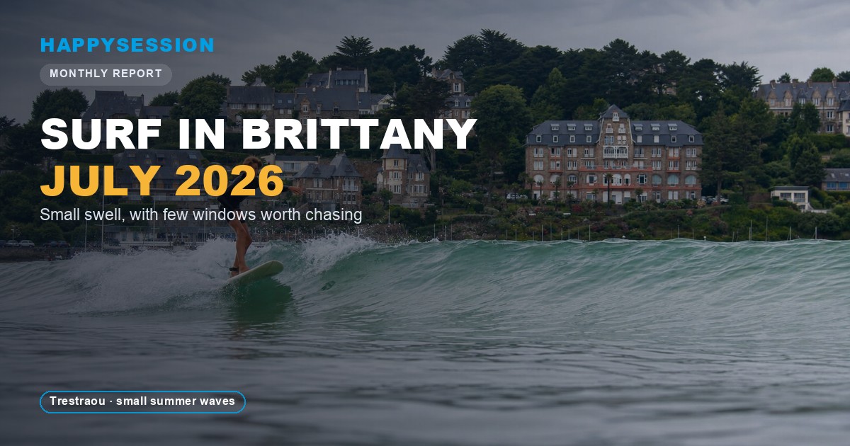 Where to surf in Brittany in July 2026: a report for intermediate and advanced surfers